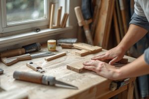 Les techniques du travail du bois : couper, assembler, finir